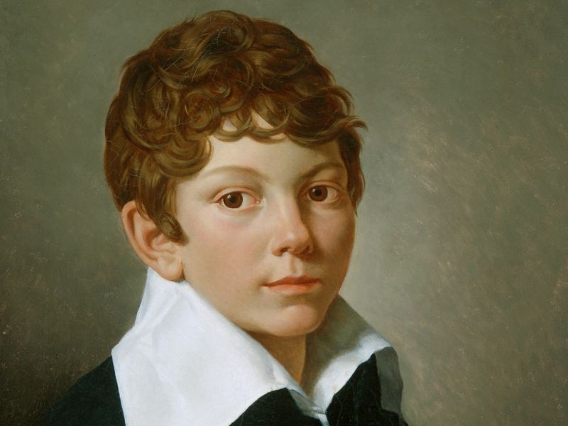 Louis Léopold Boilly (1761–1845) - 'Portrait of a Boy'