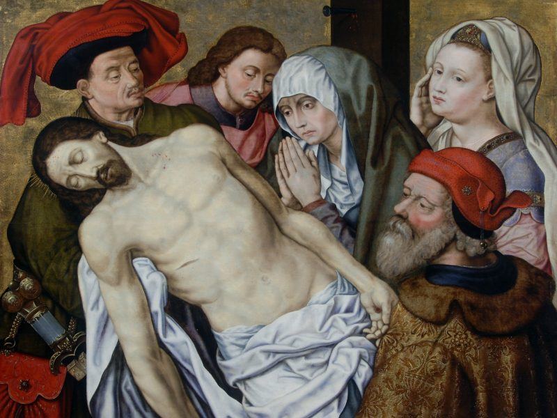 Hugo van der Goes (c.1440-1482) - 'The Lamentation'