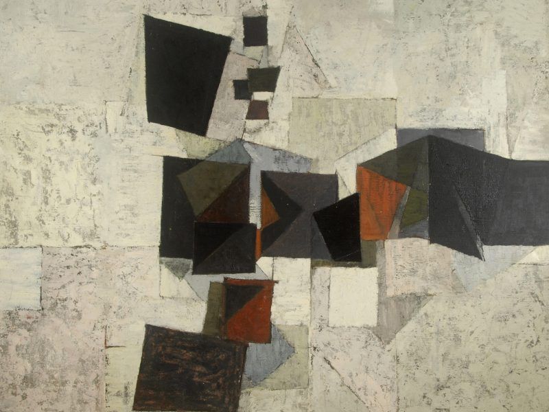 Adrian Heath (1920-1992) - 'Determined Progression' 1953.