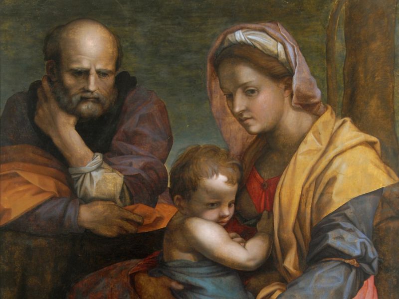 Andrea del Sarto (1486-1530) – ‘The Holy Family’