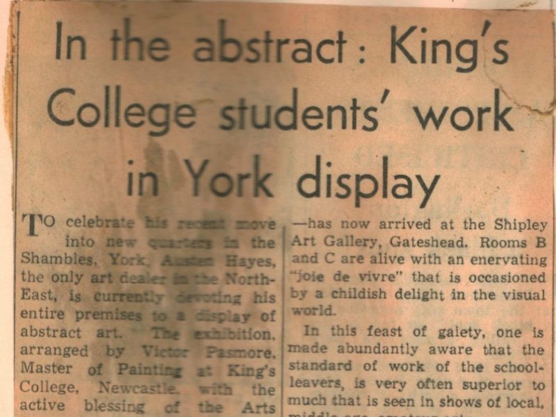 1956 student show in york