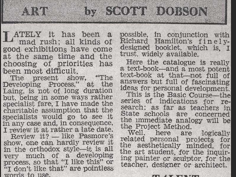 1959, Developing Process-scott-dobson