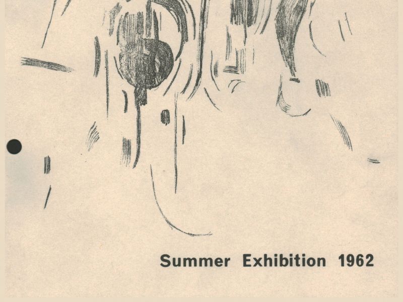 1962-summer-exhibition catalogue