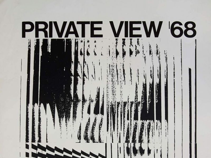 1968 Private View series of student exhibitions, by Alexander Dunbar