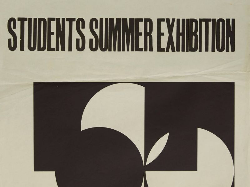 The 1958 Summer Exhibition poster